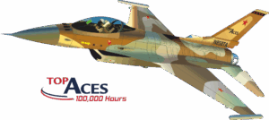 Top Aces 10000 Hours Decal