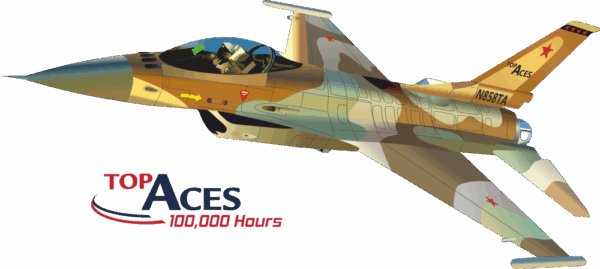 Top Aces 10000 Hours Decal
