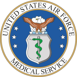 USAF Medical Service Badge Decal