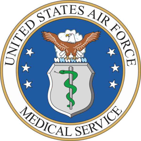 USAF Medical Service Badge Decal