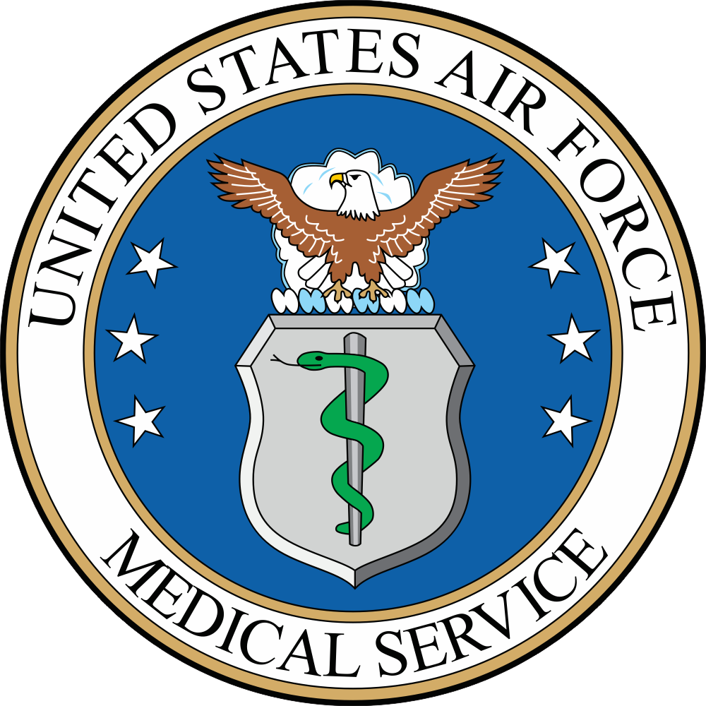 USAF Medical Service Badge Decal