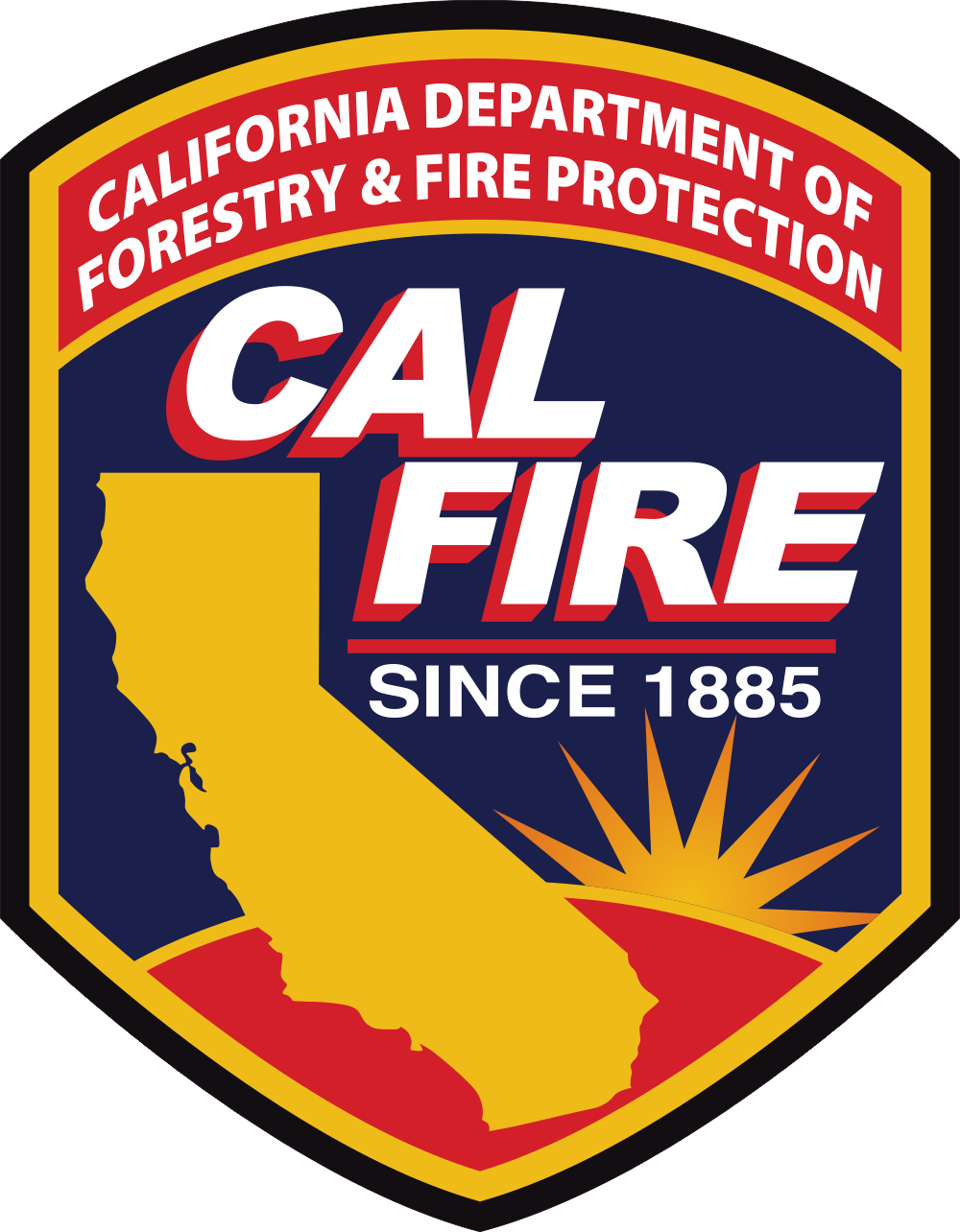 CAL Fire Decal