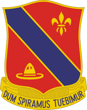 133rd Field Artillery Regiment DUI Decal