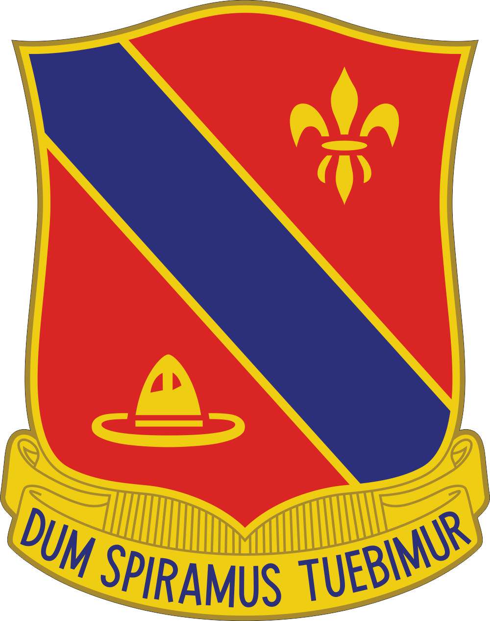 133rd Field Artillery Regiment DUI Decal