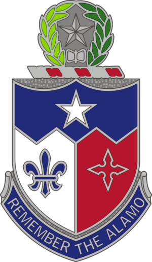 141st Infantry Regiment DUI Decal