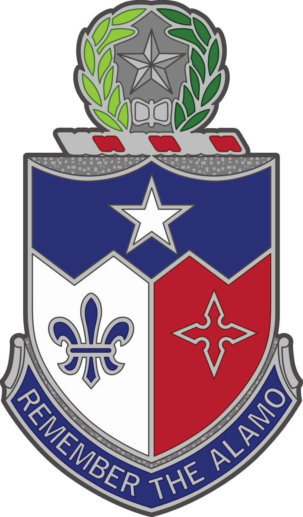 141st Infantry Regiment DUI Decal