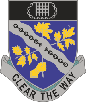 307th Regiment DUI Decal