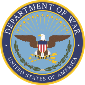 Department of War Decal