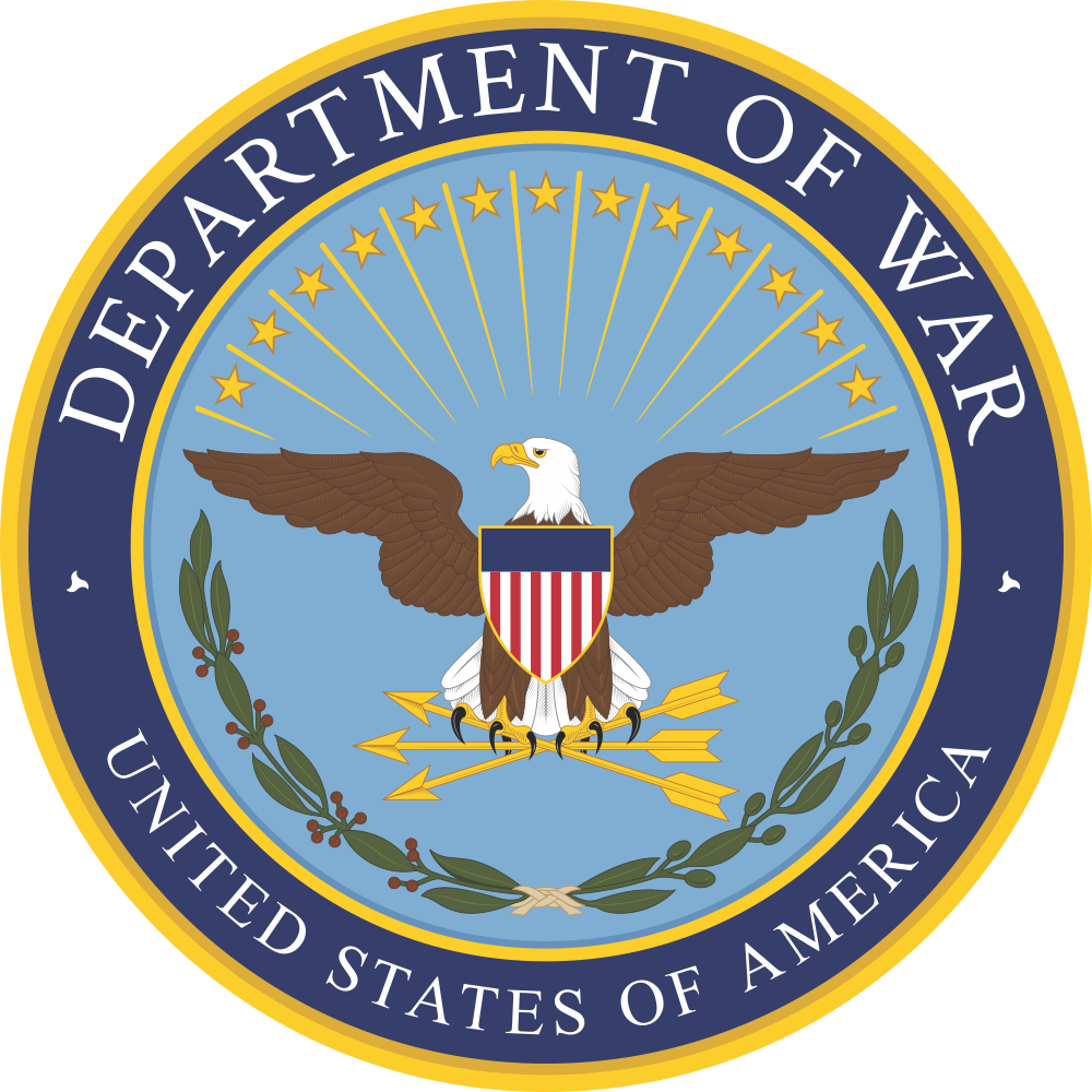 Department of War Decal