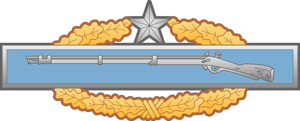 Master Combat Infantryman Badge – Second Award