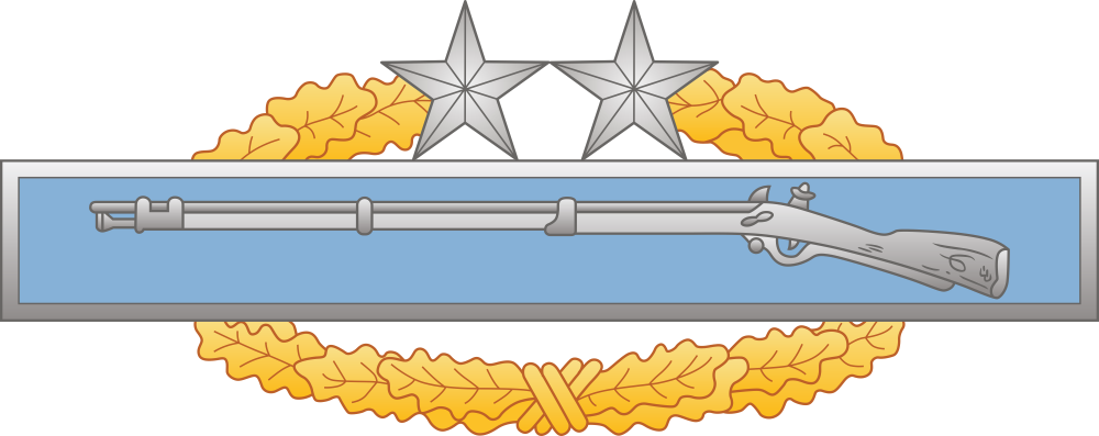 Master Combat Infantryman Badge – Third Award