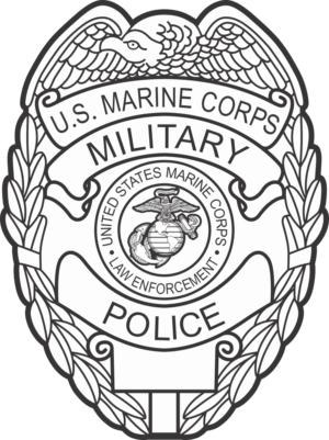 USMC Military Police Decal