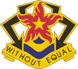 184th Ordnance Battalion DUI Decal
