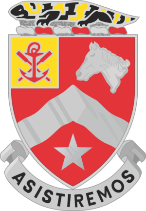 9th Engineer Battalion DUI Decal