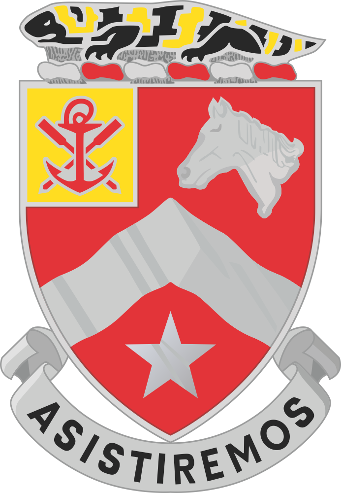 9th Engineer Battalion DUI Decal