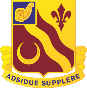 134th Support Battalion DUI Decal