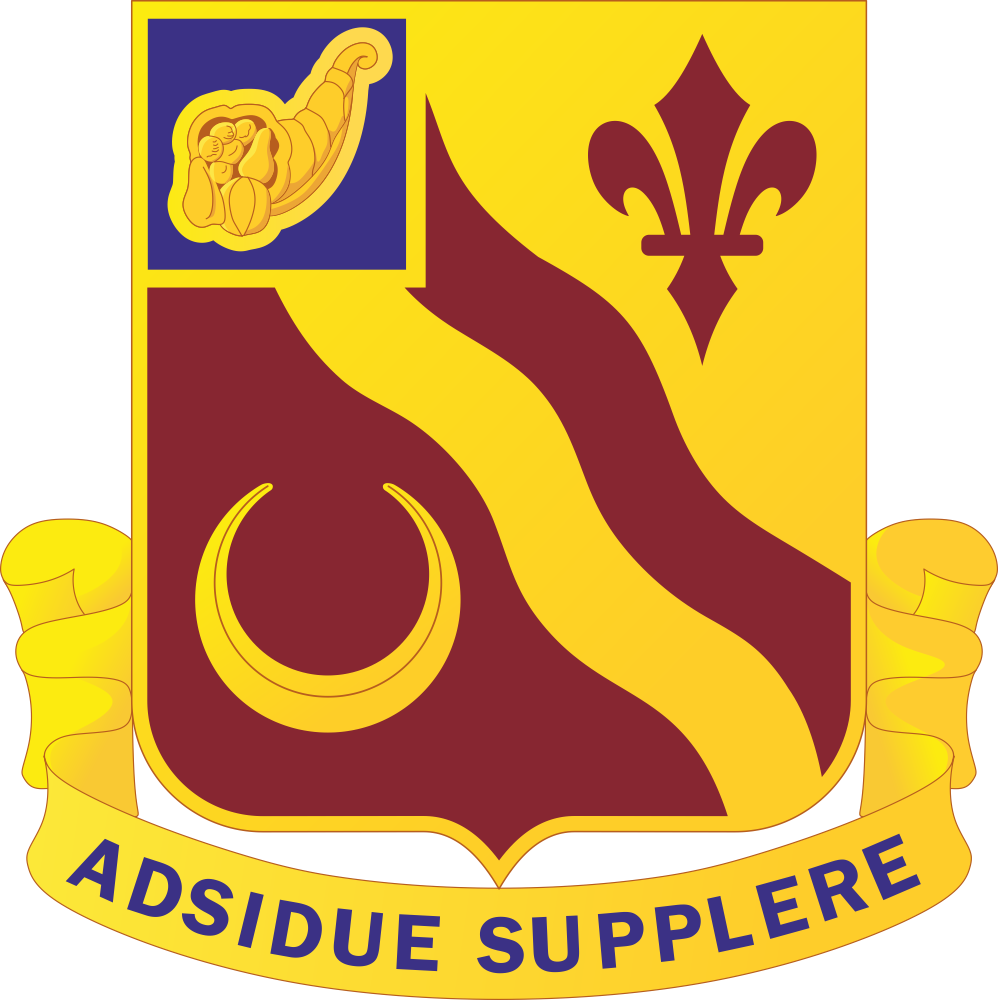 134th Support Battalion DUI Decal