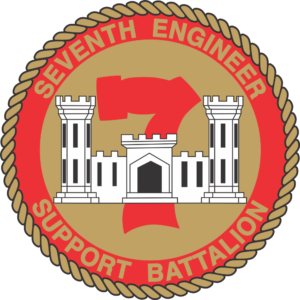 7th Engineer Support Battalion Decal