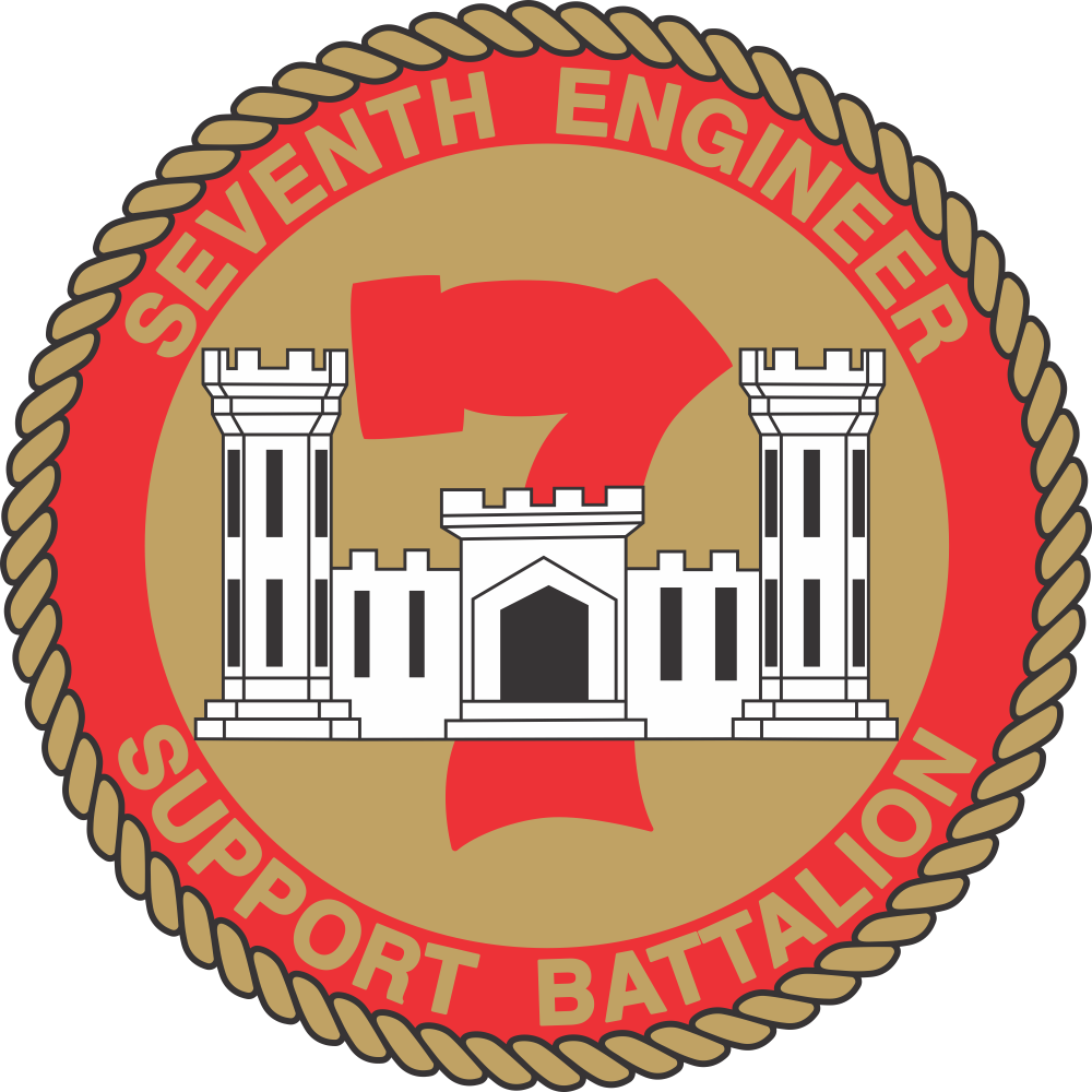 7th Engineer Support Battalion Decal