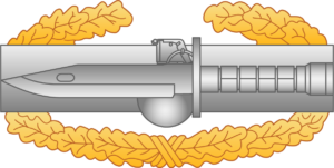 Master Combat Action Badge - First Award Decal