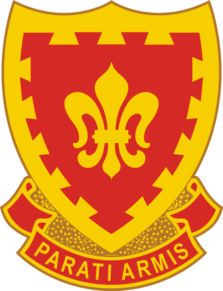 117th Field Artillery Regiment DUI Decal
