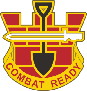 130th Engineer Brigade DUI Decal