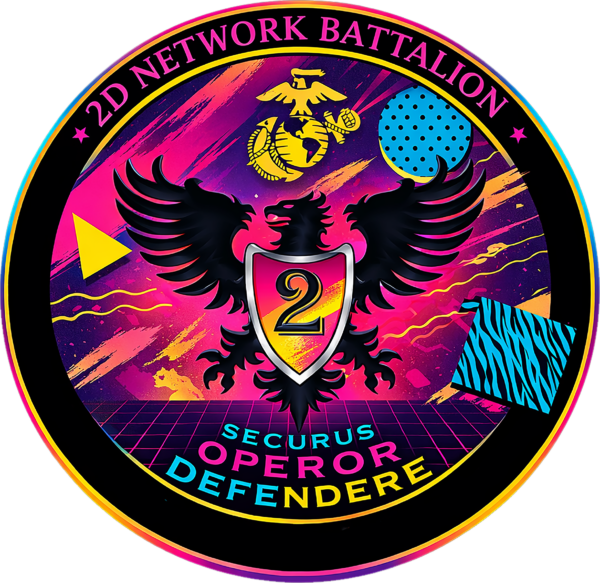 USMC 2nd Network Battalion Decal