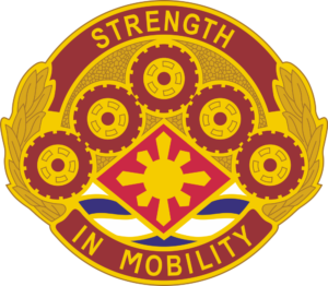 425th Transportation Brigade DUI Decal