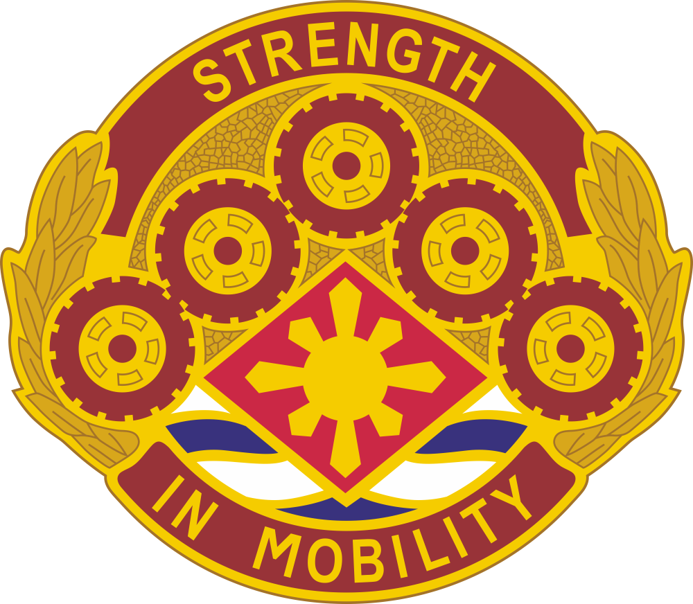 425th Transportation Brigade DUI Decal