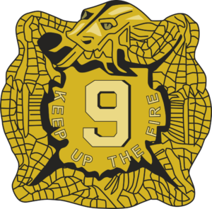 9th Infantry Regiment DUI Decal