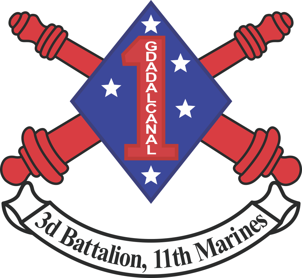 3rd Battalion 11th Marines Decal