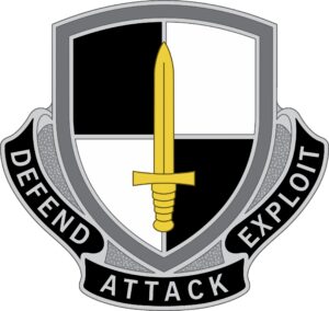 Cyber Corps Regimental Insignia DUI Decal