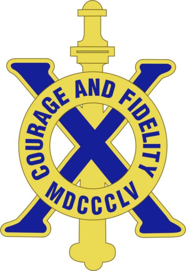 10th Infantry Regiment DUI Decal