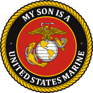 USMC Seal - My Son is a US Marine