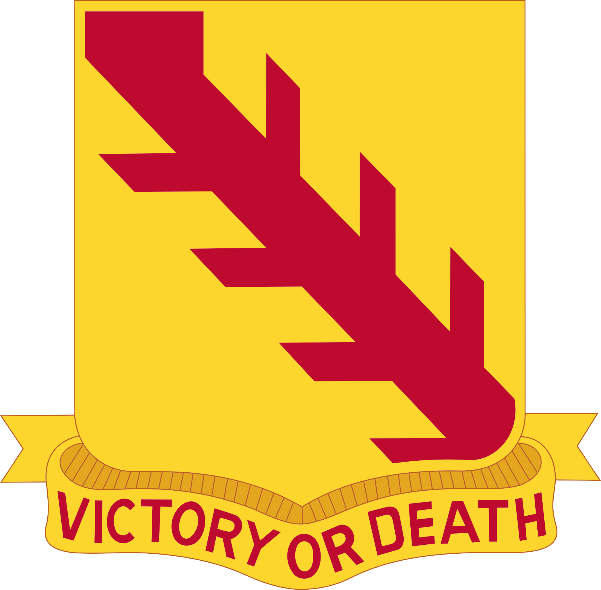 32nd Cavalry Regiment DUI Decal