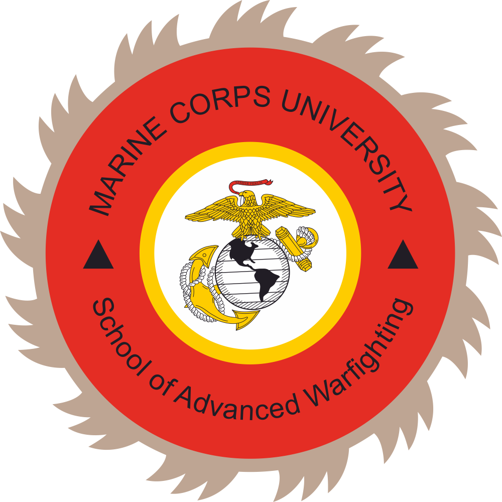 Marine Corps University School of Advanced Warfighting Decal