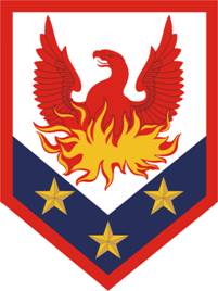 110th Maneuver Enhancement Brigade SSI Decal