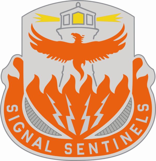 156th Signal Battalion DUI Decal