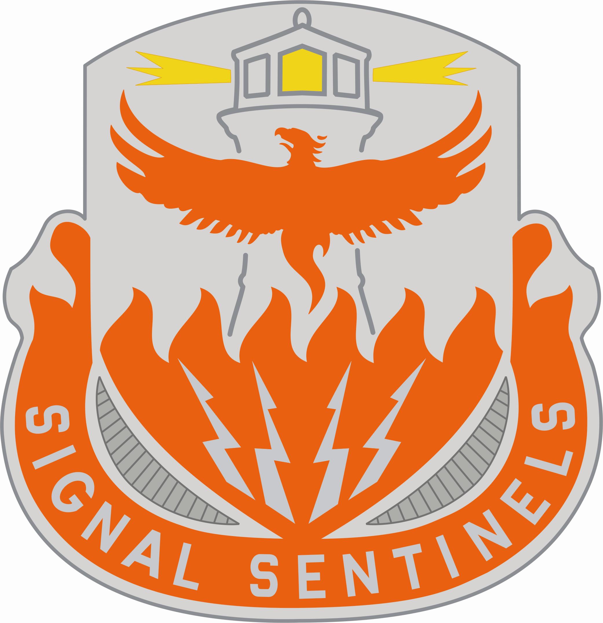 156th Signal Battalion DUI Decal