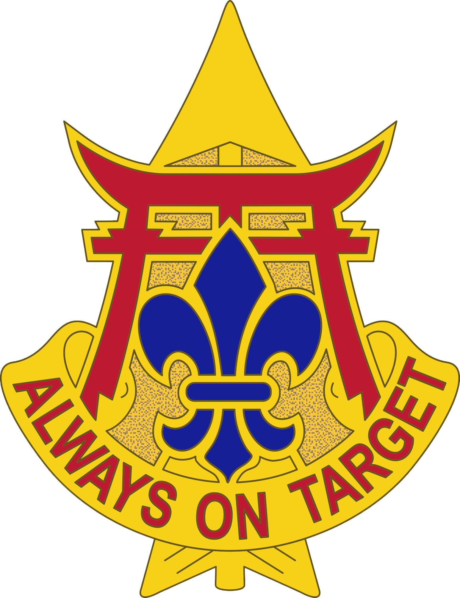 30th Air Defense Artillery Brigade DUI Decal