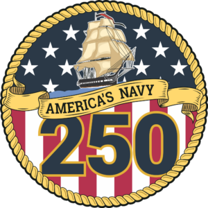 US Navy 250th Anniversary Decal