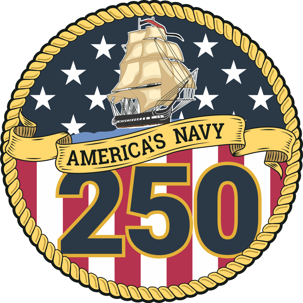 US Navy 250th Anniversary Decal