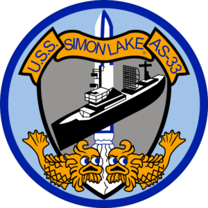 USS Simon Lake AS-33 Decal