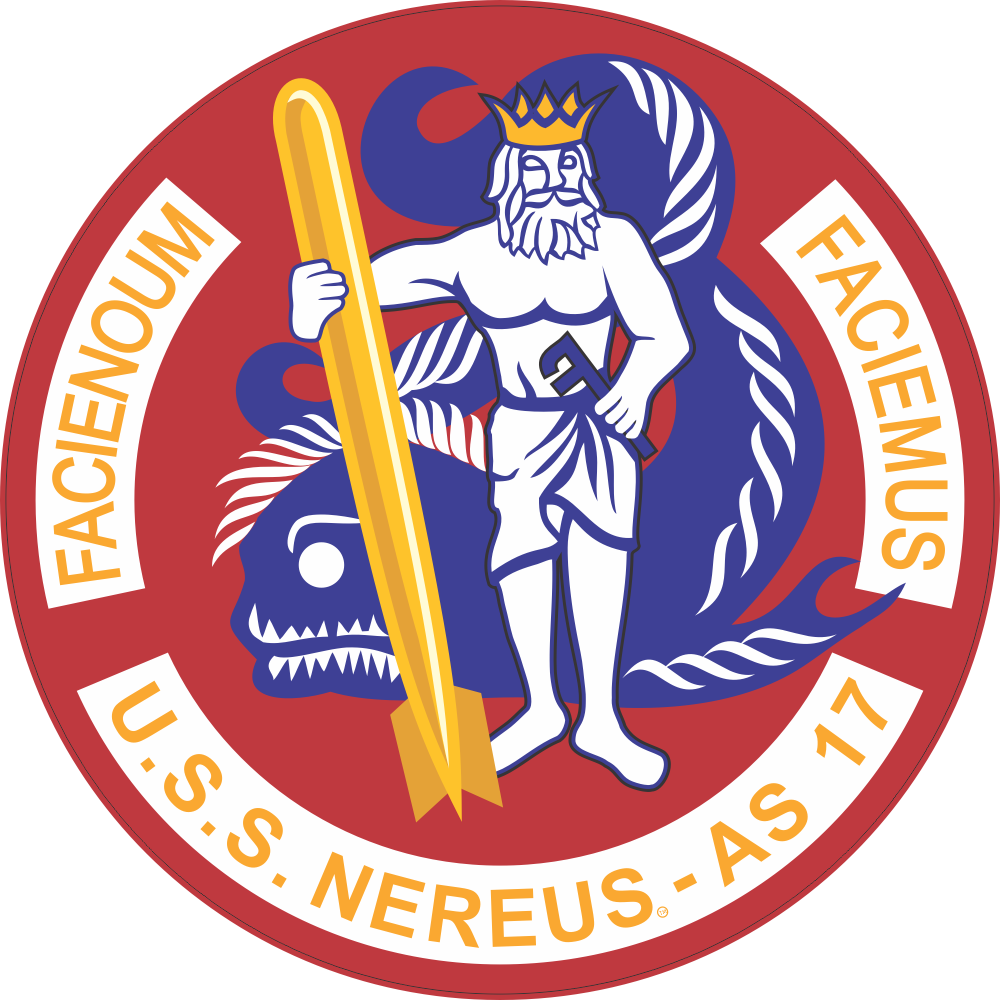 USS Nereus AS-17  Decal