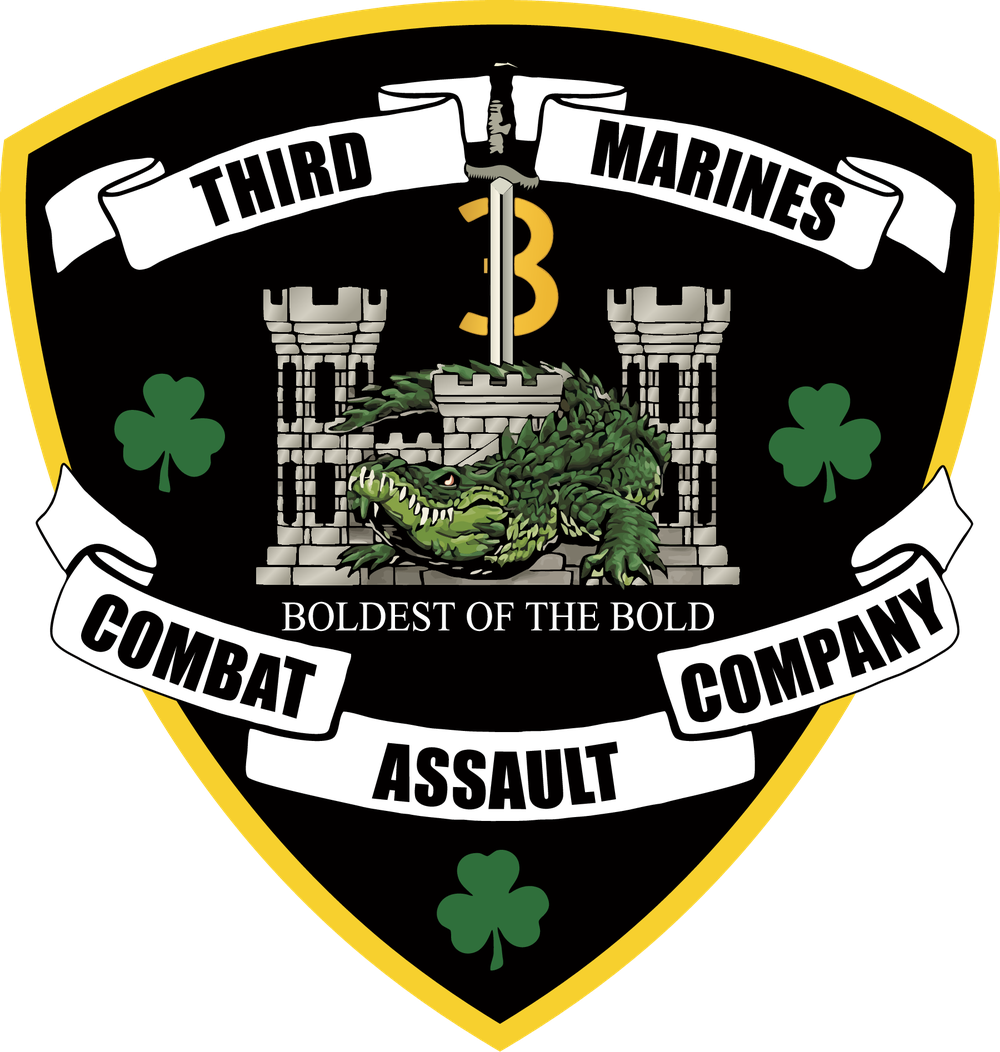3rd Marines Combat Assault Company Decal