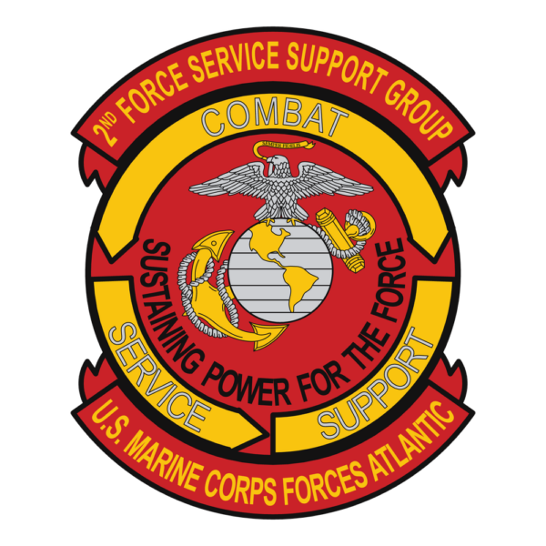 2nd Force Service Support Group Decal