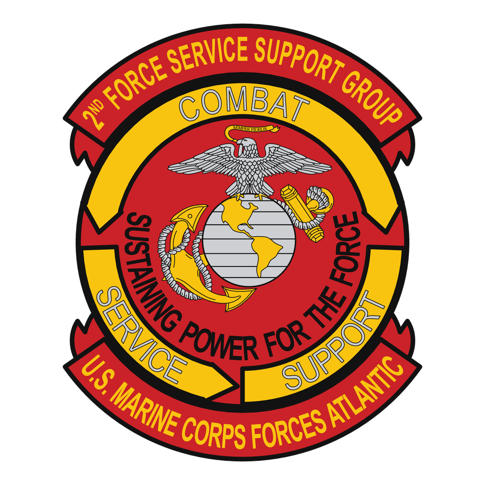 2nd Force Service Support Group Decal